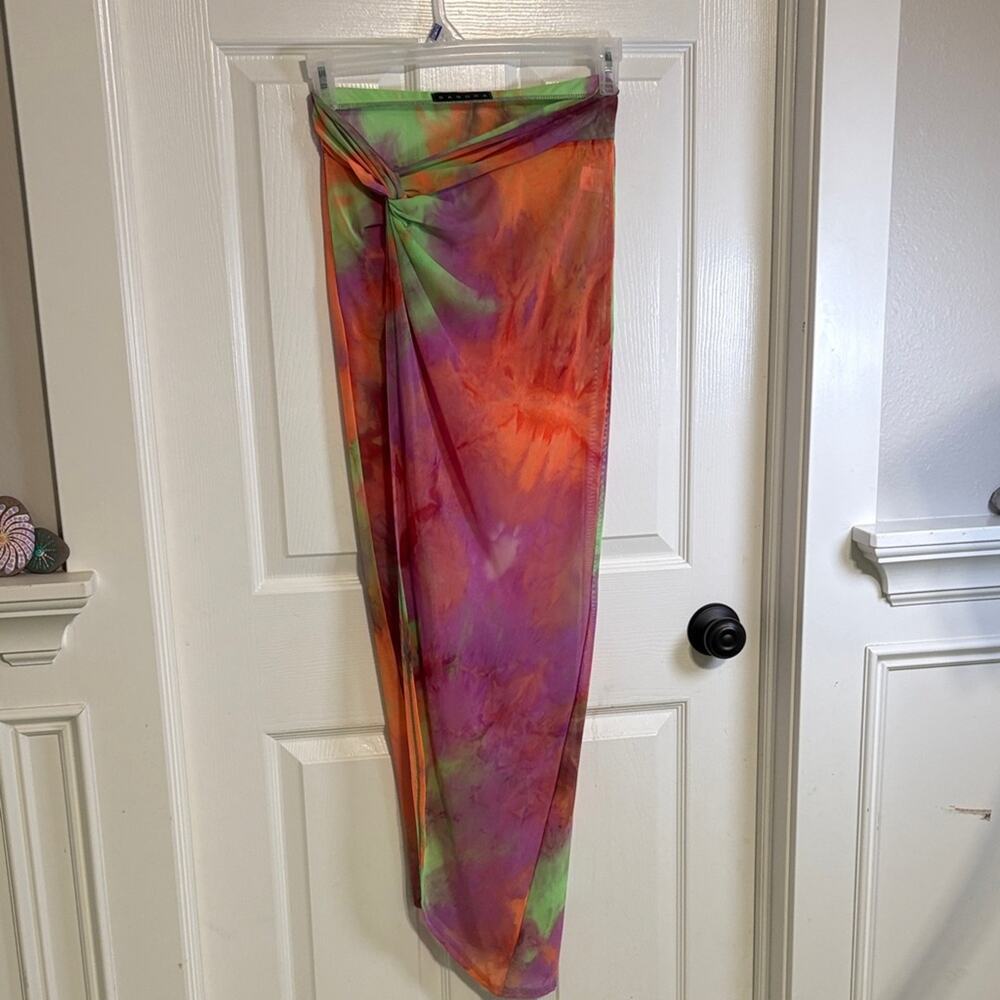 Sabora Multicolor Tie-Dye Sarong